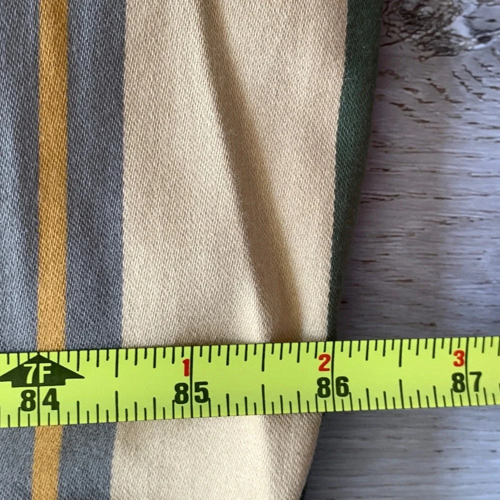 Pottery Barn Logan Multicolored Striped Duvet Cover Set Sz Twin